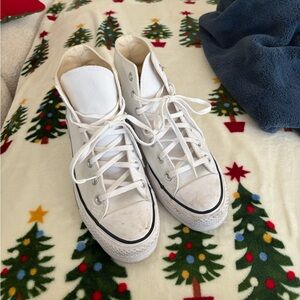 Converse platform High-Top Sneakers (white)